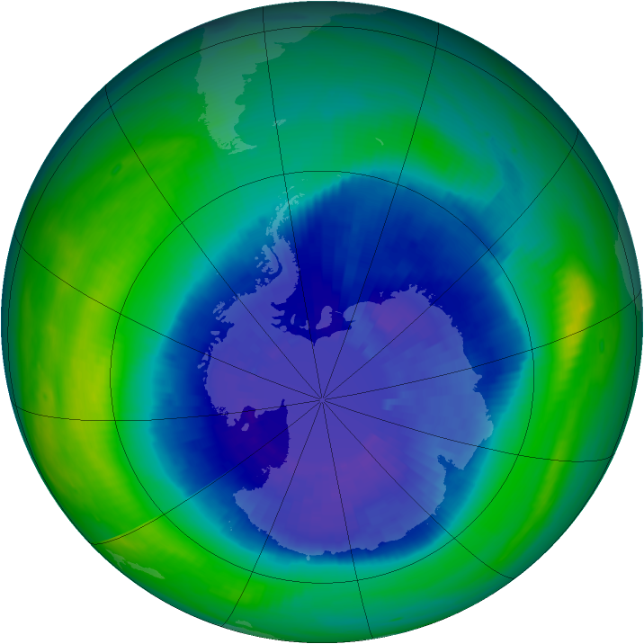 Ozone Map 1987-09-16